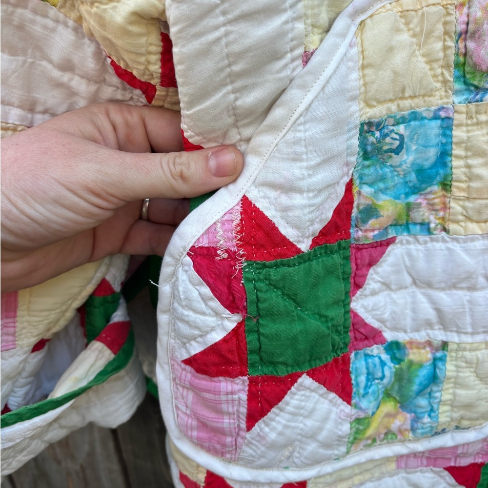 Patchwork Quilted Jacket - Multicolor - image 4